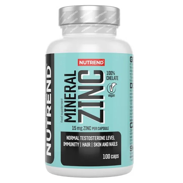 Mineral Zinc 100% Chelate, 15mg