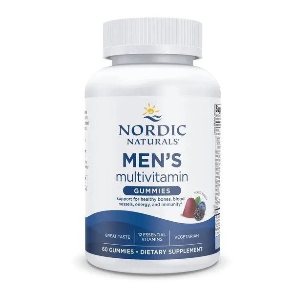 Men's Multivitamin Gummies, Mixed Berry