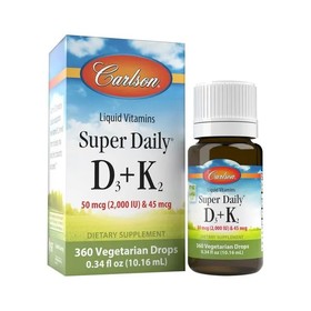 Super Daily D3 + K2, 2000 IU