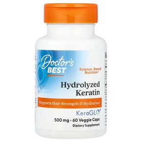 Hydrolyzed Keratin, 500mg