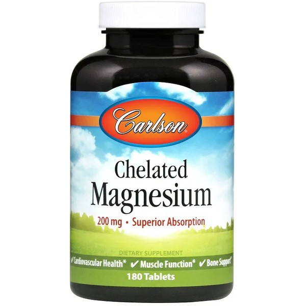 Chelated Magnesium, 200mg
