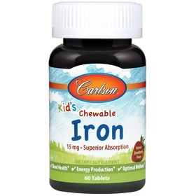 Kid's Chewable Iron, 15mg Strawberry