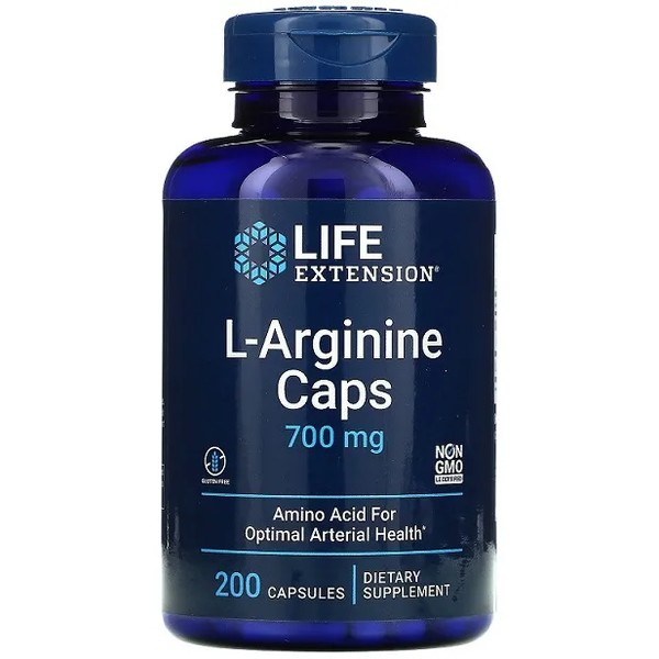 L-Arginine Caps, 700mg