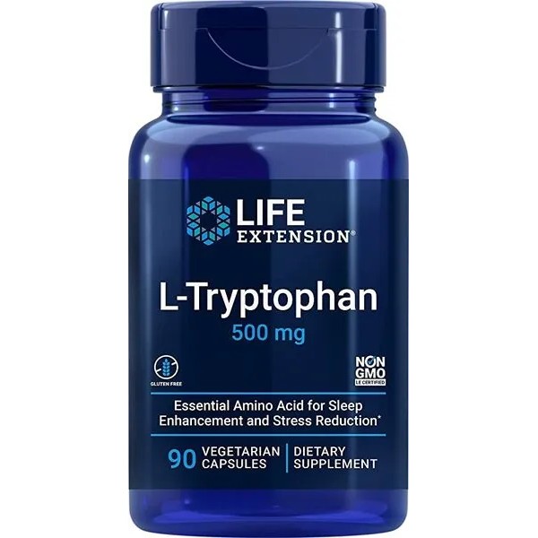 L-Tryptophan, 500mg