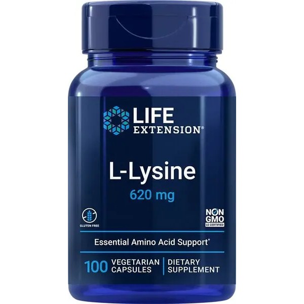 L-Lysine, 620mg