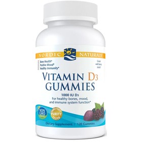 Vitamin D3 Gummies, 1000 IU Wild Berry
