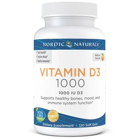 Vitamin D3, 1000 IU Orange