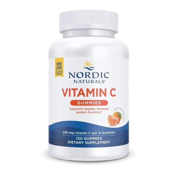 Vitamin C Gummies, 250mg Tangerine