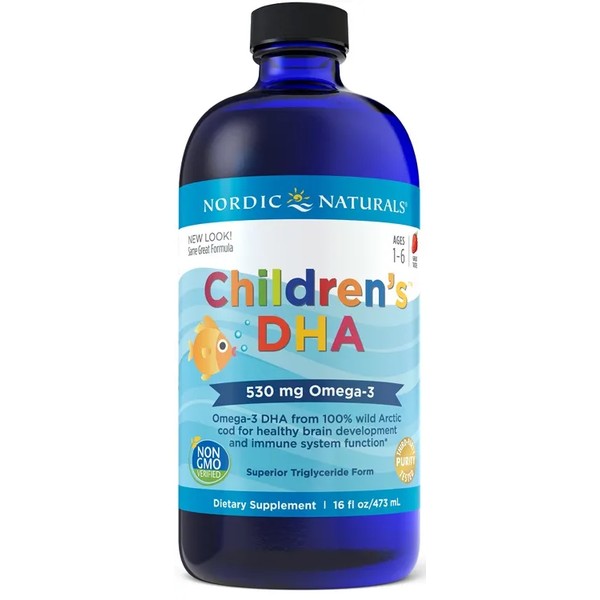 Children's DHA, 530mg Omega-3 Strawberry