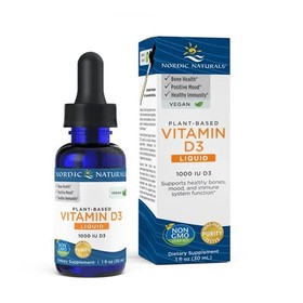 Plant-Based Vitamin D3 Liquid, 1000 IU Apple