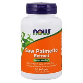 Saw Palmetto Extract with Pumpkin Seed Oil and Zinc, 80mg