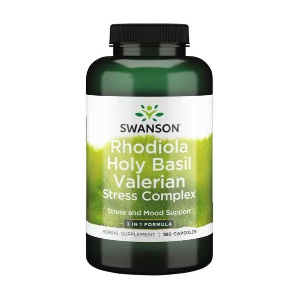 Rhodiola Holy Basil Valerian Stress Complex