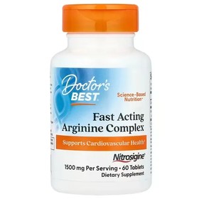 Fast Acting Arginine Complex with Nitrosigine, 750mg