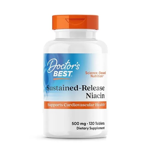 Sustained - Release Niacin, 500mg