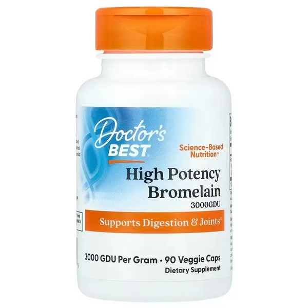 High Potency Bromelain, 3000 GDU