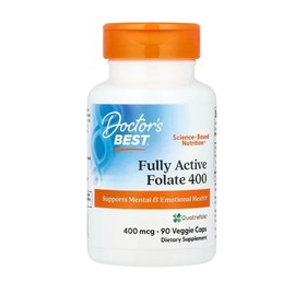 Fully Active Folate 400 with Quatrefolic, 400mcg