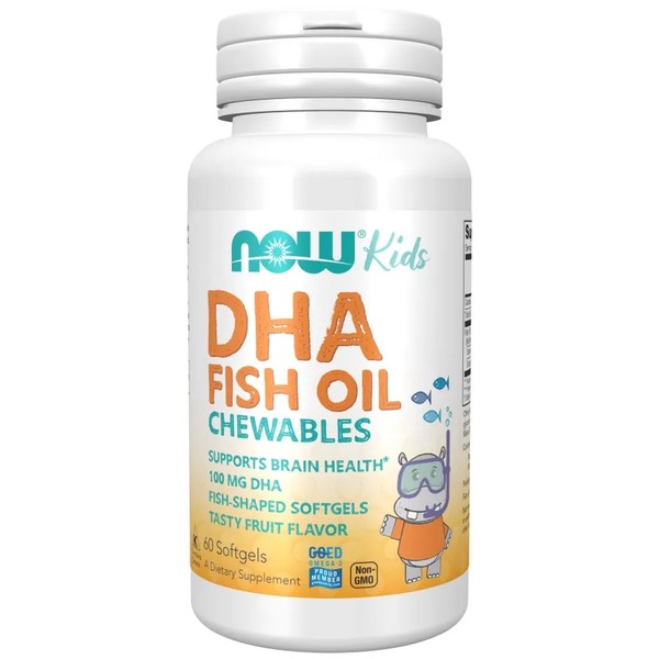 DHA Kids Fish Oil Chewables, 100mg