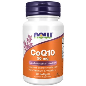 CoQ10 with Selenium & Vitamin E, 50mg