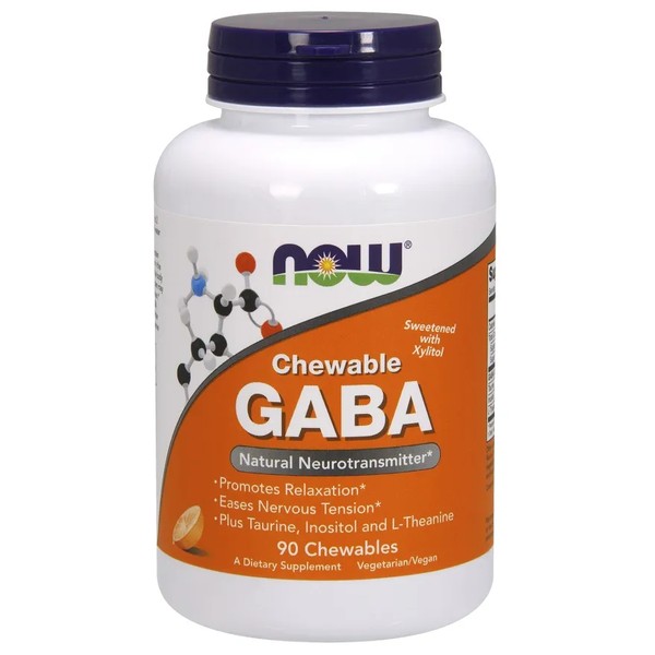 GABA Chewable with Taurine, Inositol and L-Theanine