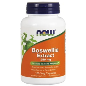 Boswellia Extract Plus Turmeric Root Extract, 250mg