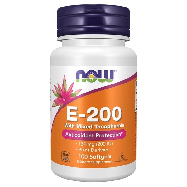 Vitamin E-200 with Mixed Tocopherols