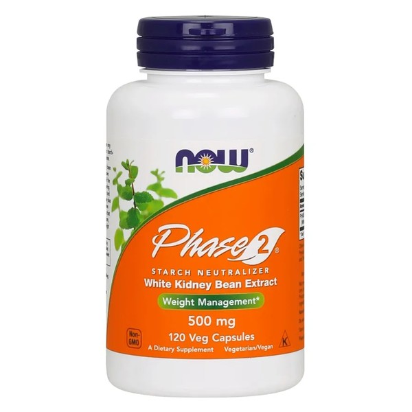 Phase 2 - White Kidney Bean Extract, 500mg
