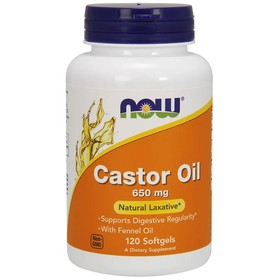 Castor Oil, 650mg