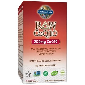 Raw CoQ10, 200mg