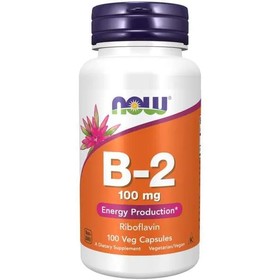 Vitamin B-2 Riboflavin, 100mg