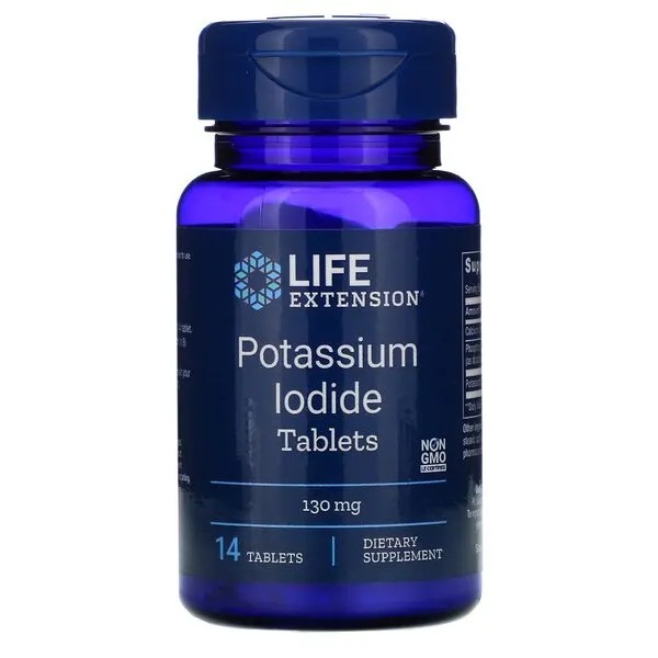 Potassium Iodide Tablets, 130mg