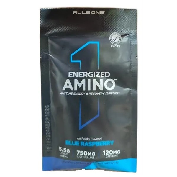 Energized Amino, Blue Raspberry