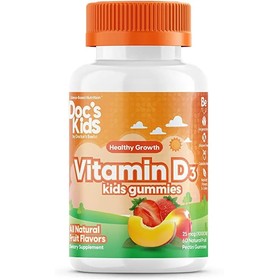 Vitamin D3 Kid's Gummies, Fruit Flavours