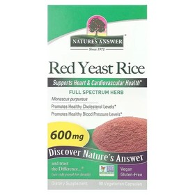 Red Yeast Rice, 600mg