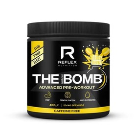 The Muscle Bomb Caffeine Free, Lemon Sherbet