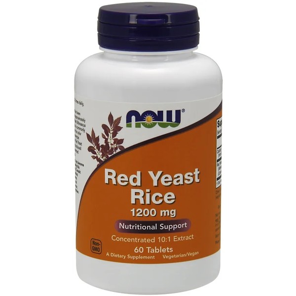 Red Yeast Rice Concentrated 10:1 Extract, 1200mg
