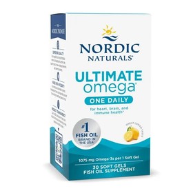 Ultimate Omega One Daily, 1075mg Lemon