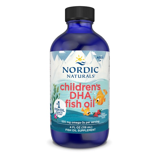 Children's DHA, 530mg Omega-3 Strawberry