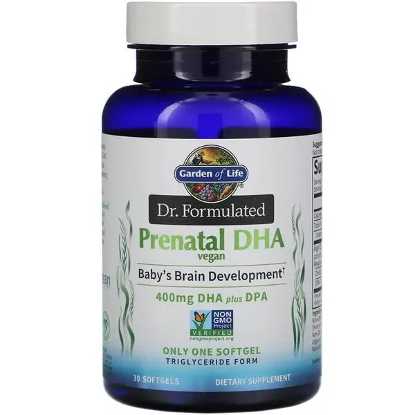 Dr. Formulated Vegan Prenatal DHA