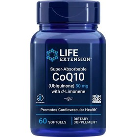 Super-Absorbable CoQ10 (Ubiquinone) with d-Limonene, 100mg