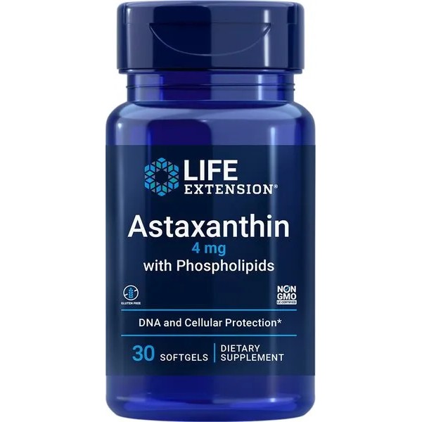 Astaxanthin with Phospholipids, 4mg