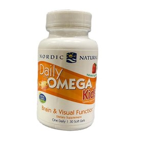 Daily Omega Kids, Natural Fruit Flavor