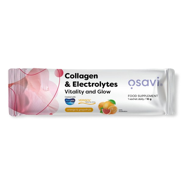 Collagen Electrolytes Vitality and Glow, Orange & Grapefruit