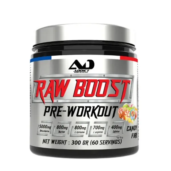 Raw Boost Pre-Workout, Candy Fire
