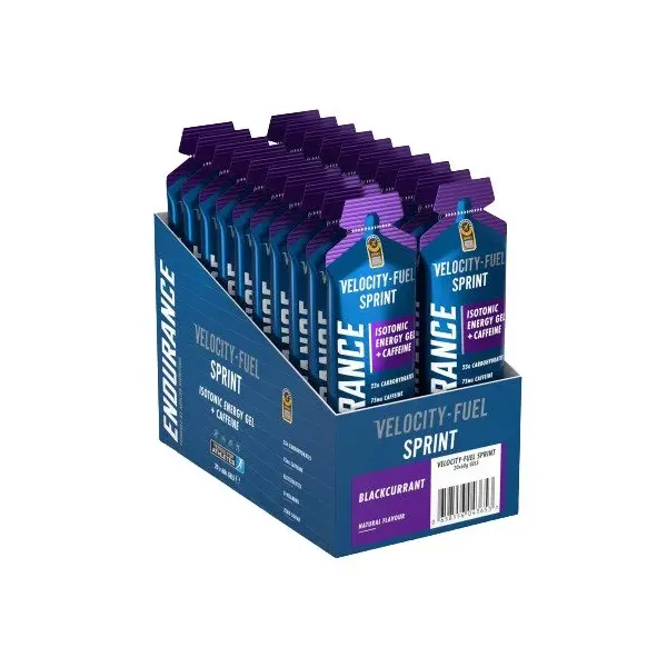 Endurance Sprint Isotonic Energy Gel + Caffeine
