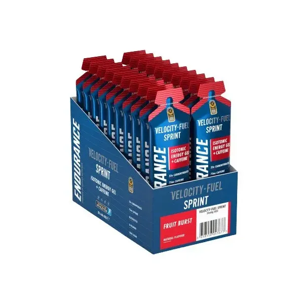 Endurance Sprint Isotonic Energy Gel + Caffeine