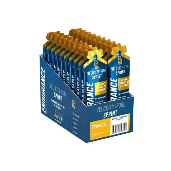 Endurance Sprint Isotonic Energy Gel + Caffeine