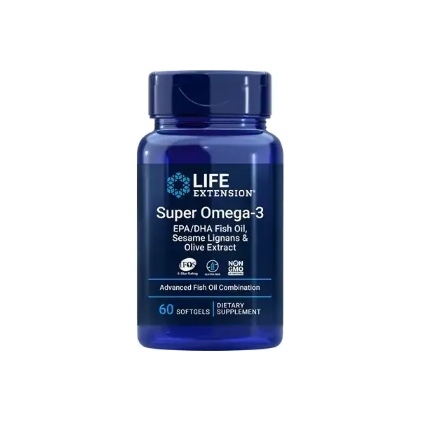 Super Omega-3 EPA/DHA with Sesame Lignans & Olive Extract