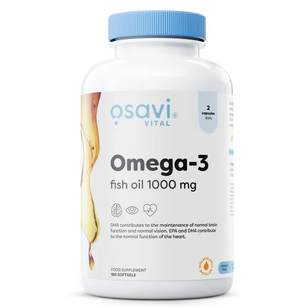 Omega-3 Fish Oil Molecularly Distilled