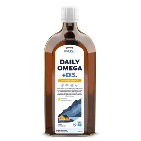 Daily Omega + D3, 1600mg Omega 3 (Natural Lemon)