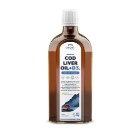 Norwegian Cod Liver Oil + D3, 1000mg Omega 3 (Lemon)
